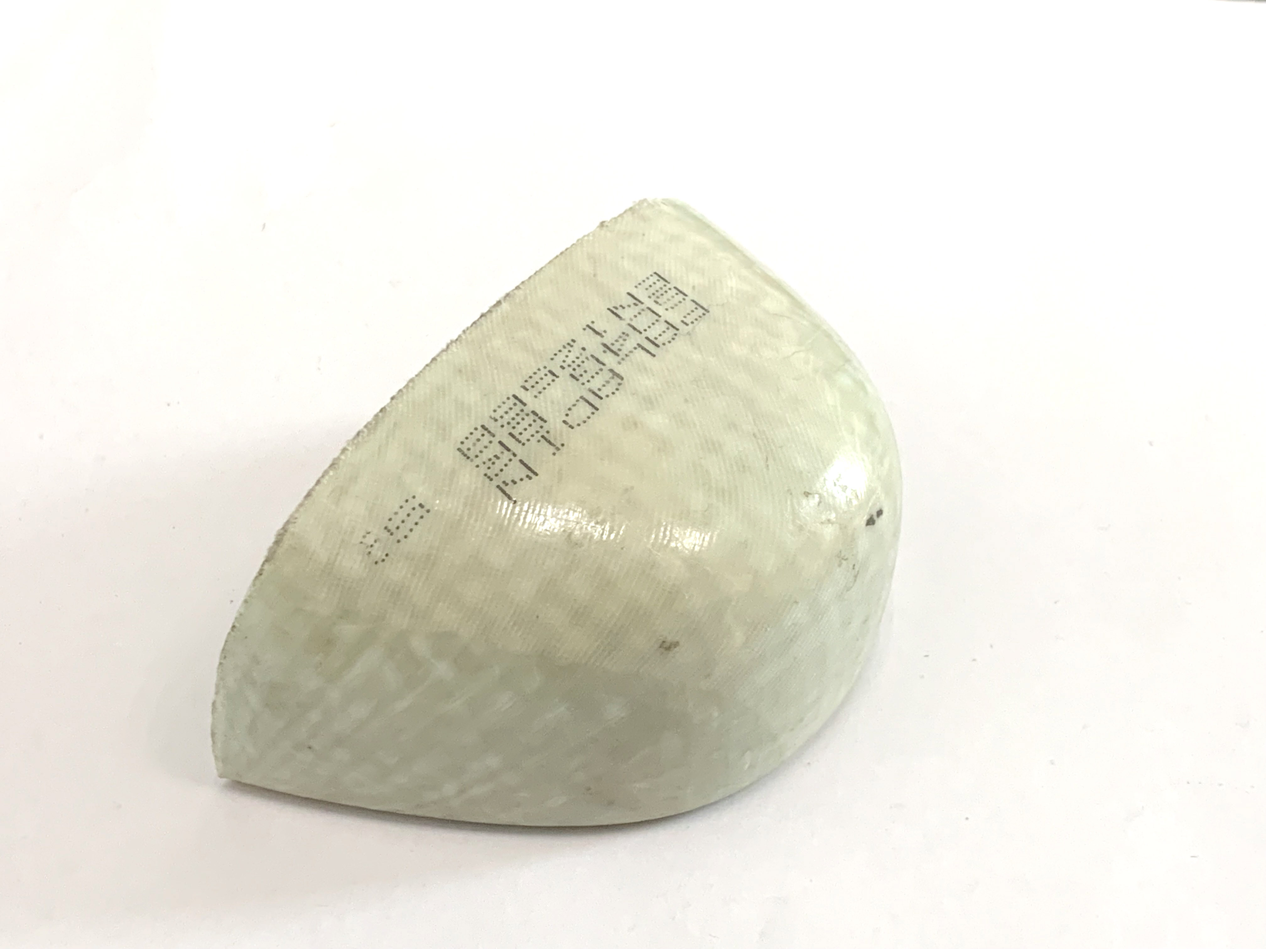 グラスファイバーリサイクル可能な新しい材料のつま先キャップ高衝撃耐性EN ISO22568-2