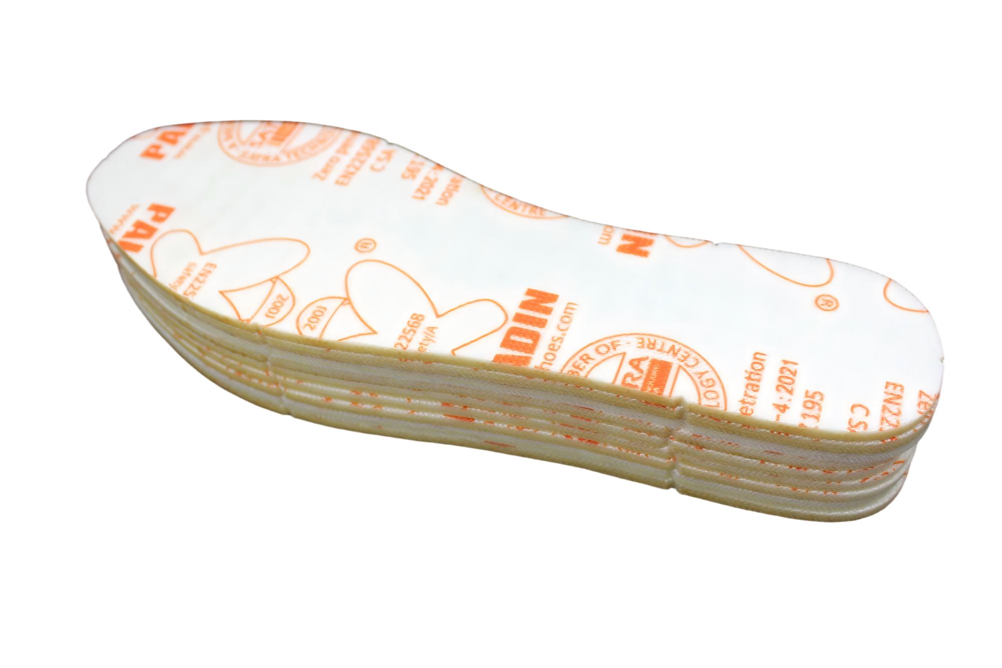 セーフティシューズ用のパンク耐性インソール| ASTM F2413認定