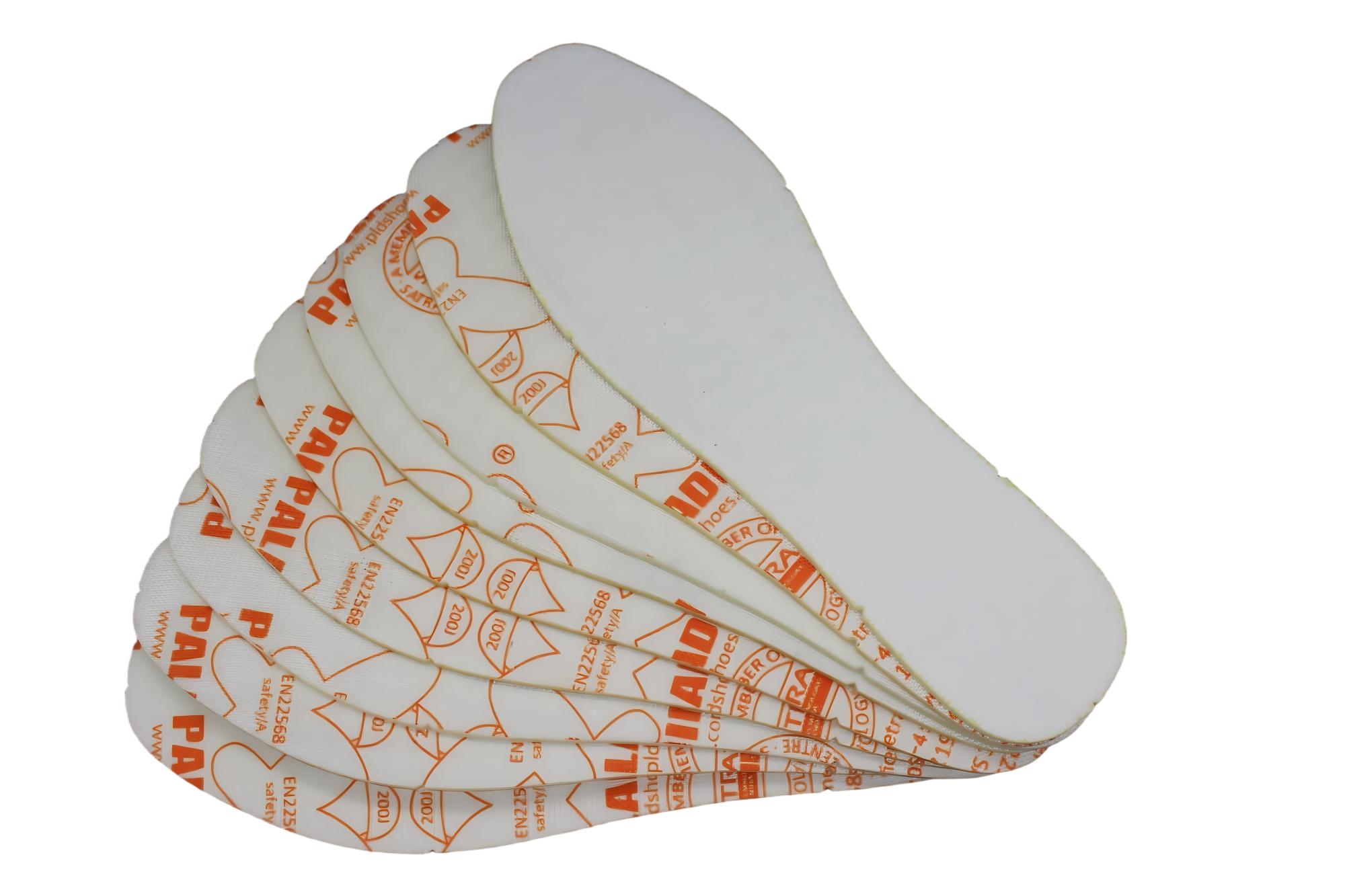 安全履物用のアンチパンク柔軟なソフトインソールファブリック